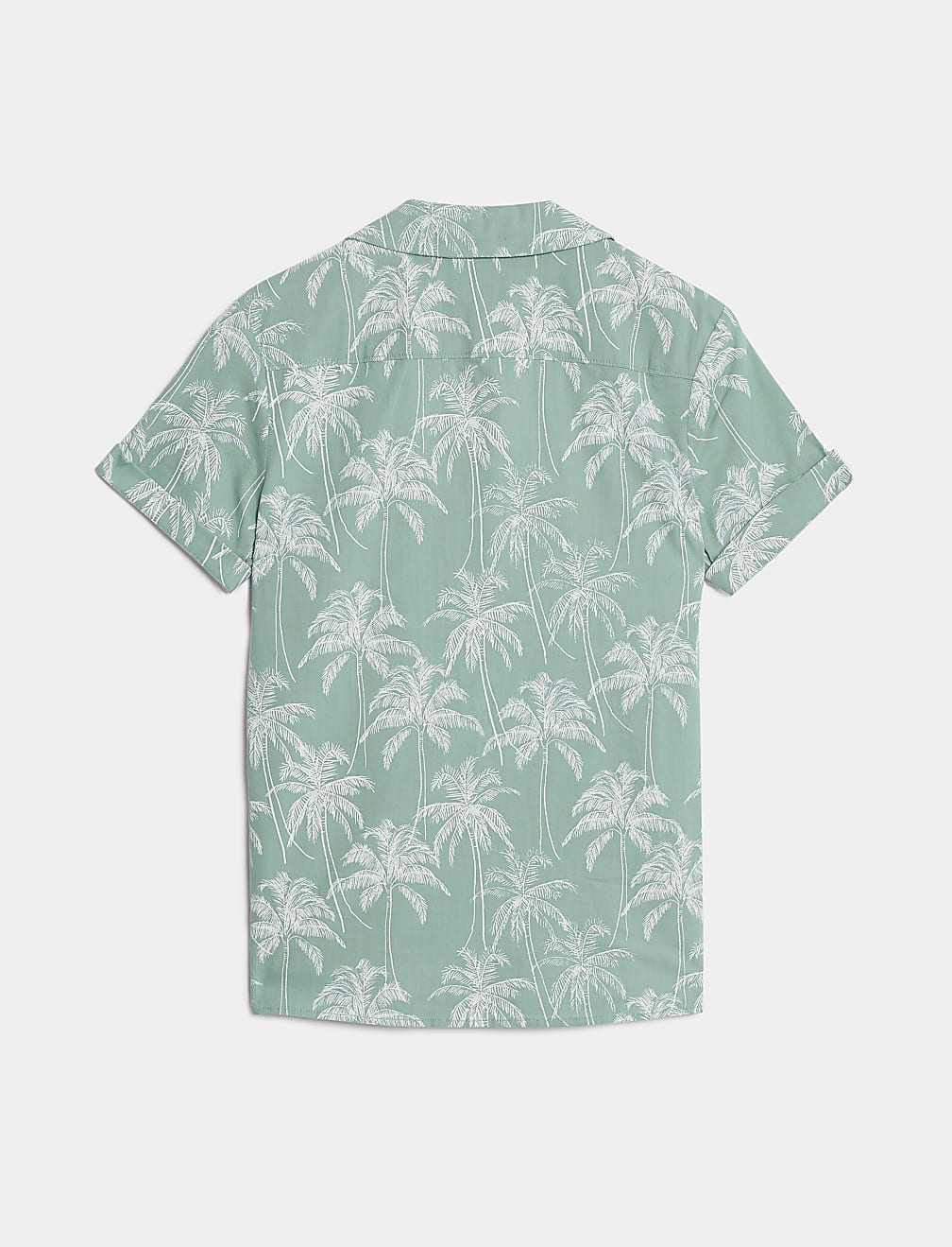 2pc Palm Print Shirt and T-Shirt Set(6-16 Yrs)