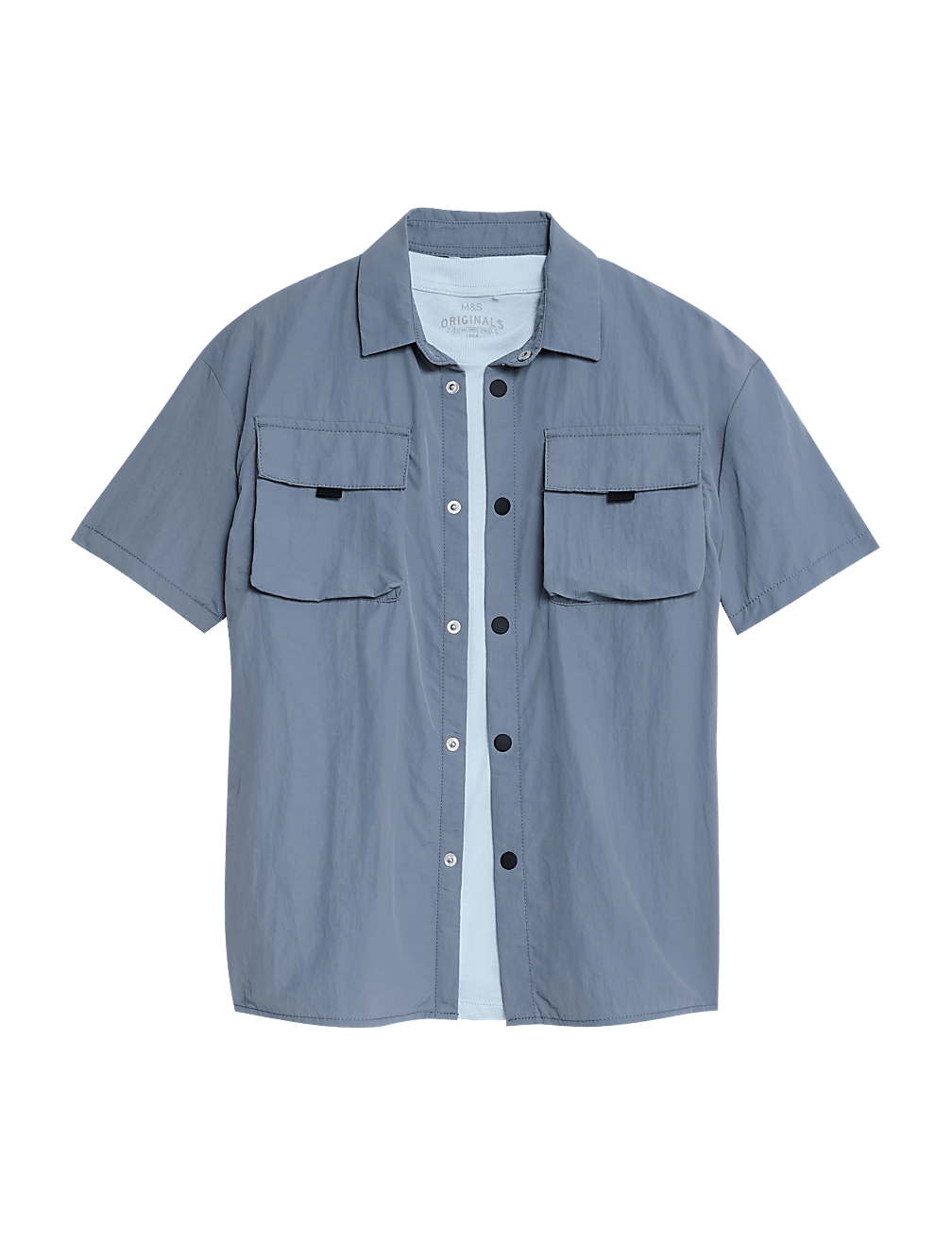 Utility Shirt & T-Shirt Set (6-16 Yrs)