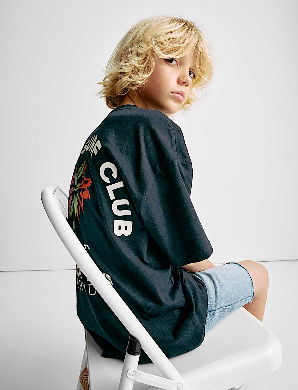 Pure Cotton Graphic T-Shirt (6-16 Yrs)