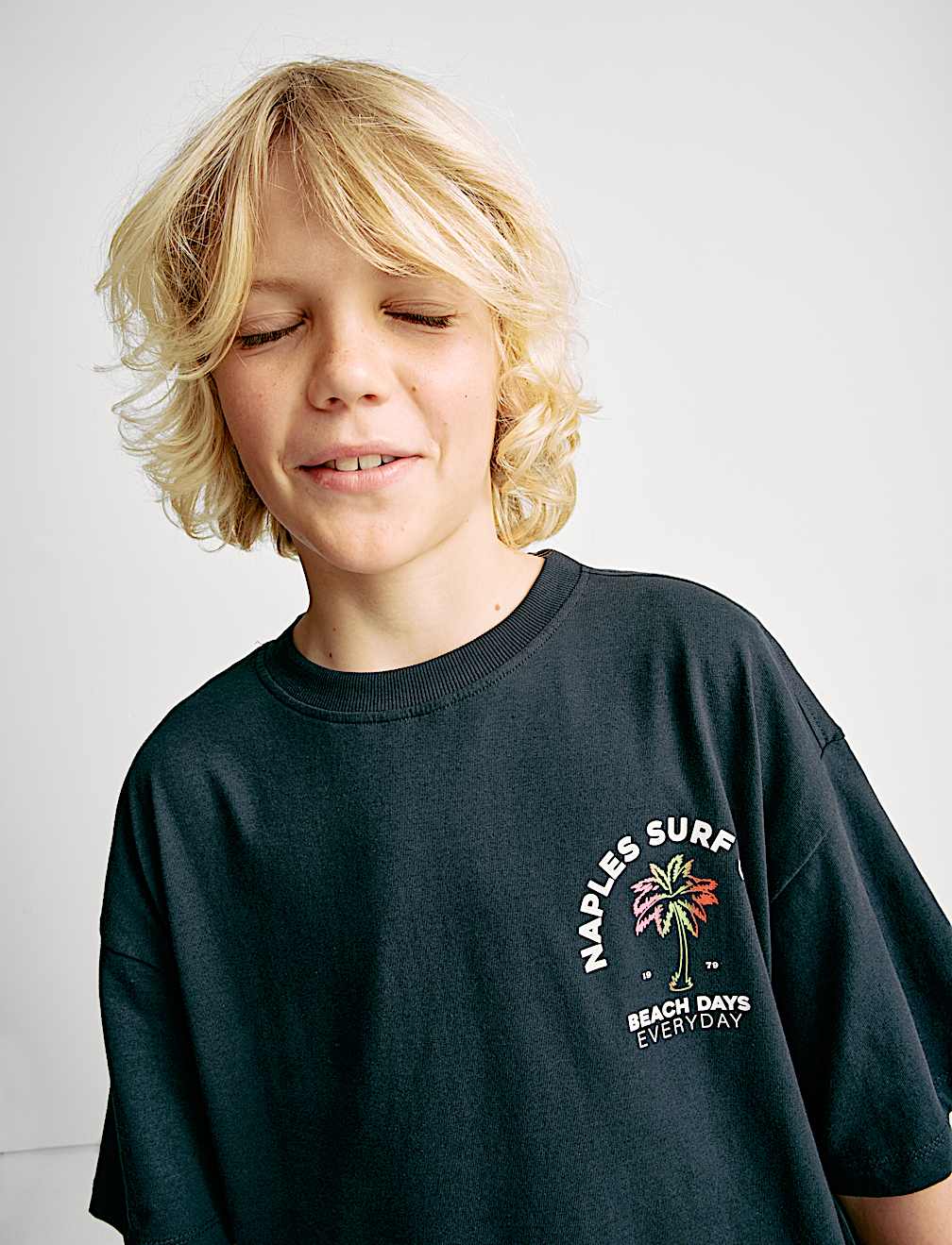 Pure Cotton Graphic T-Shirt (6-16 Yrs)