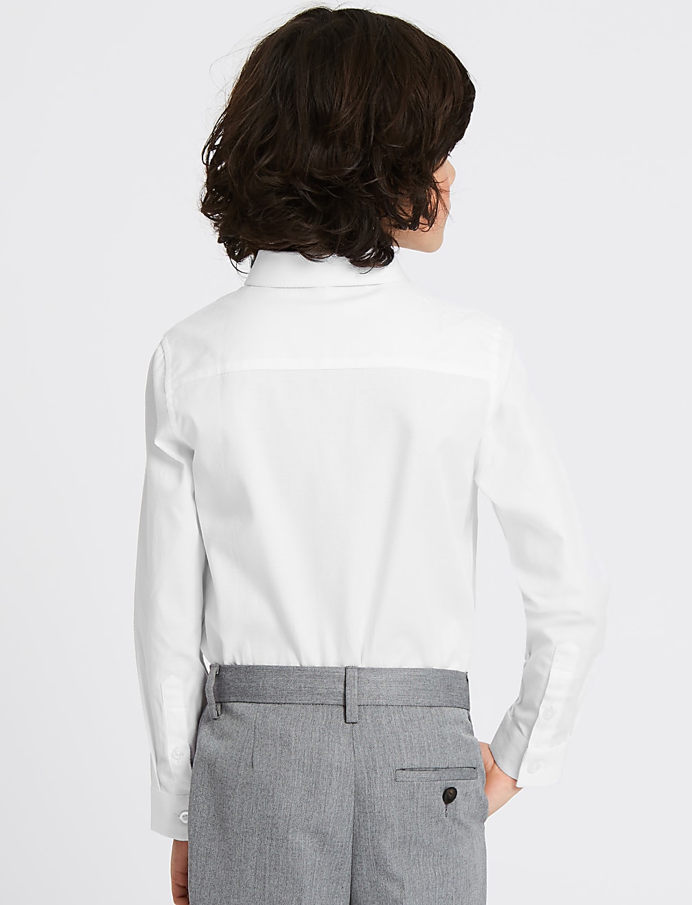 Pure Cotton Textured Shirt (3-16 Yrs)