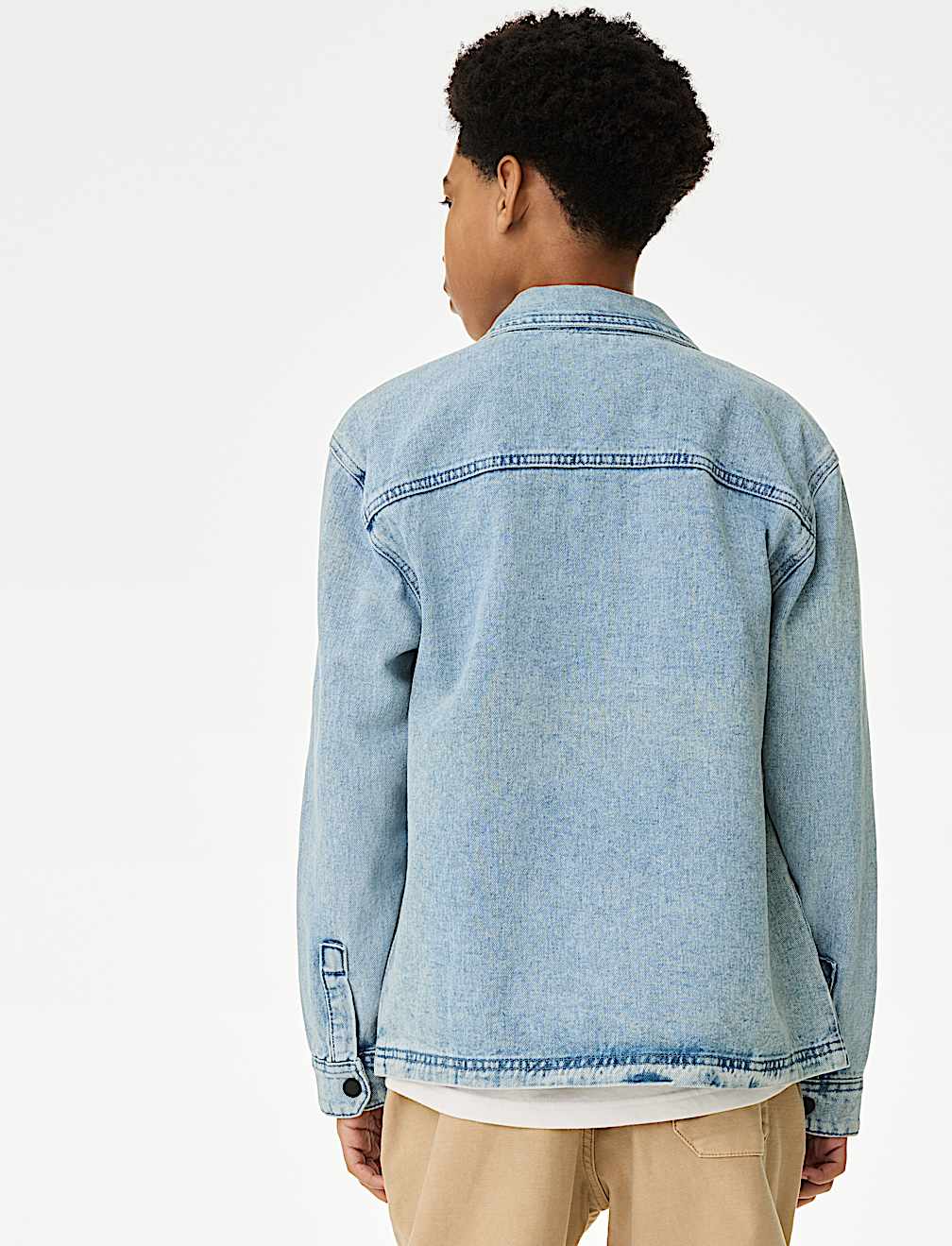 Denim Zip Shirt (2-16 Yrs)