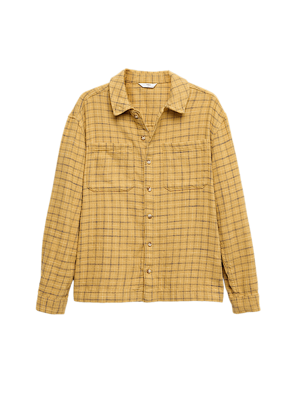 Pure Cotton Micro Check Shirt (6-16 Yrs)