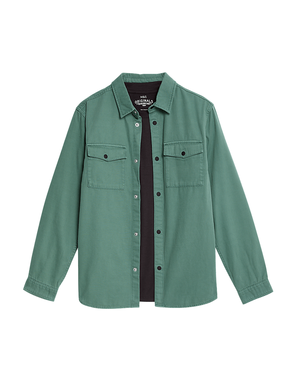 Pure Cotton Shirt & T-Shirt Set (6-16 Yrs)