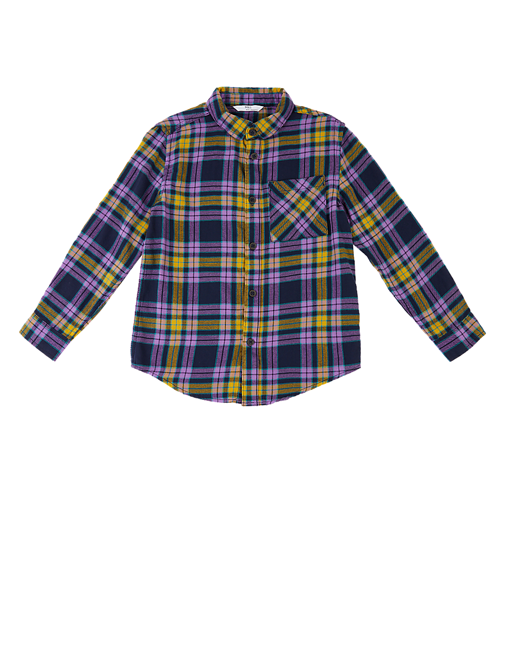 Cotton Checked Shirt (6-16 Yrs)