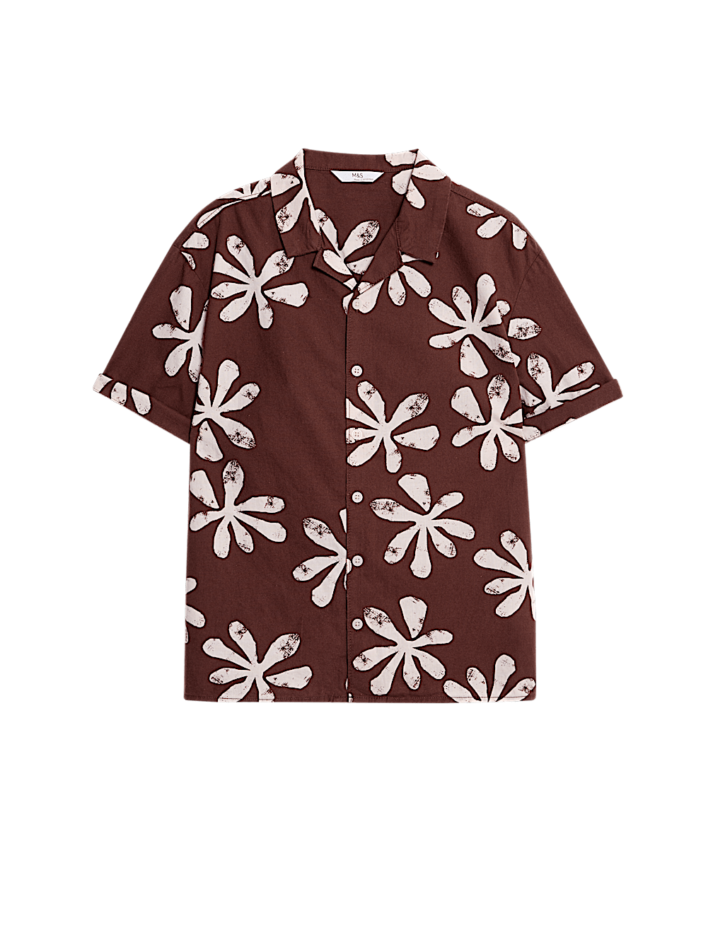 Swirl Linen Print Shirt