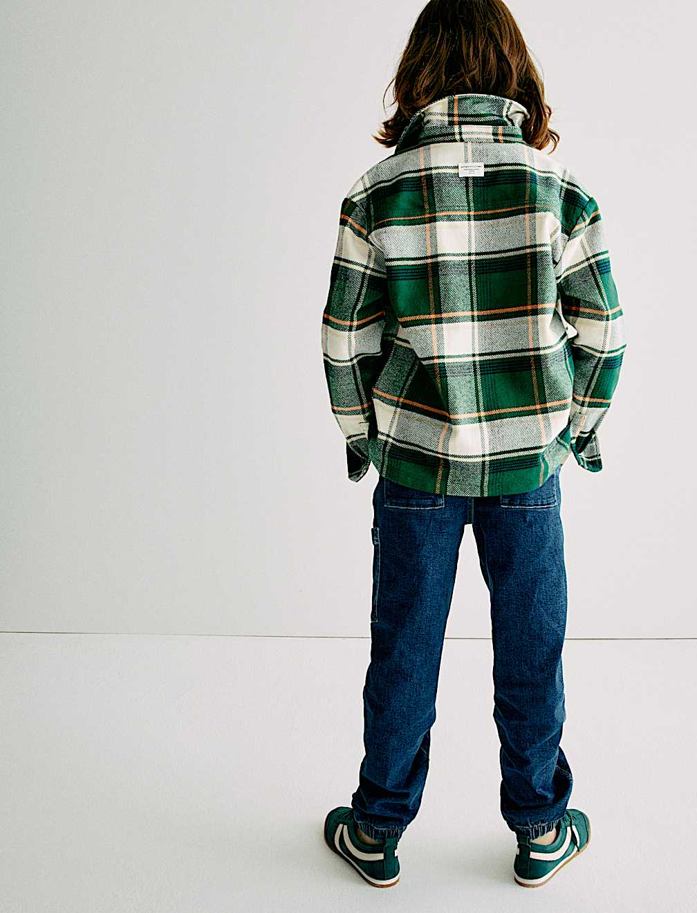 Pure Cotton Check Shirt (6-16 Yrs)