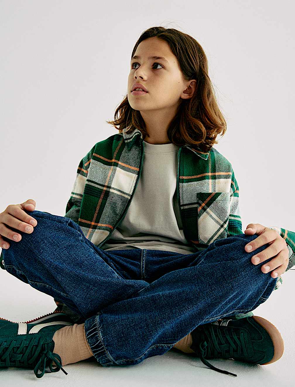 Pure Cotton Check Shirt (6-16 Yrs)