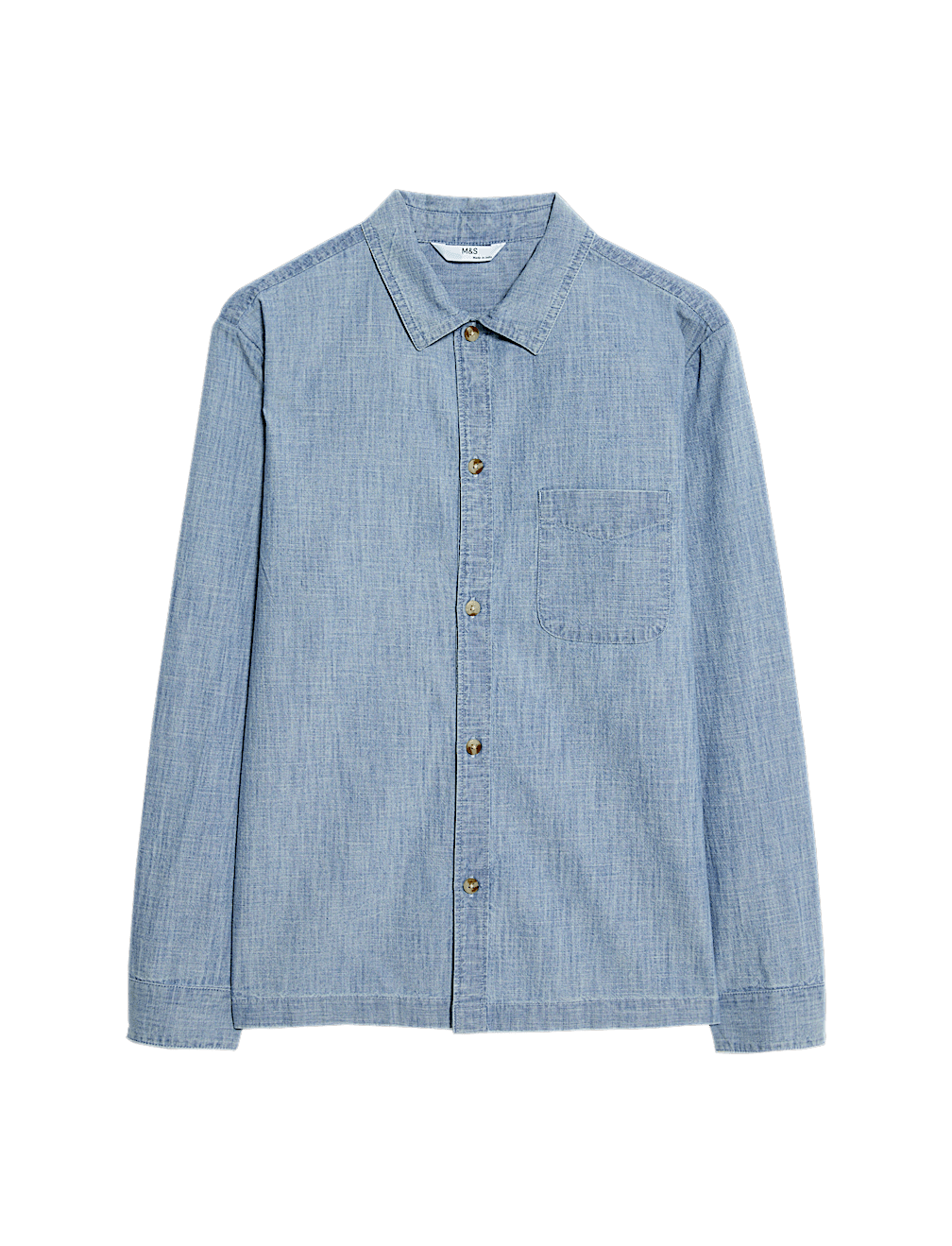 Pure Cotton Denim Shirt (6-16 Yrs)