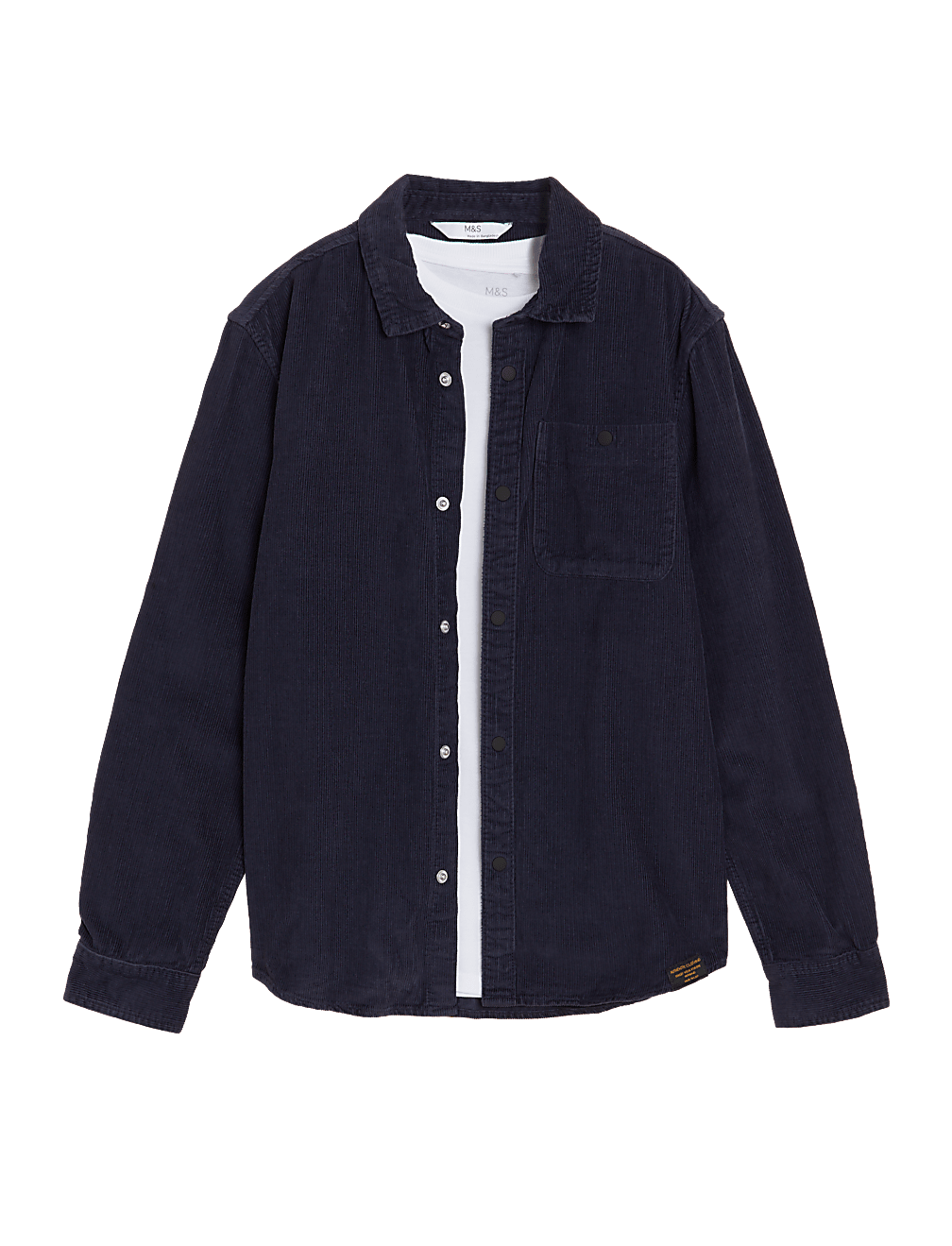2pc Pure Cotton Shirt and T-Shirt