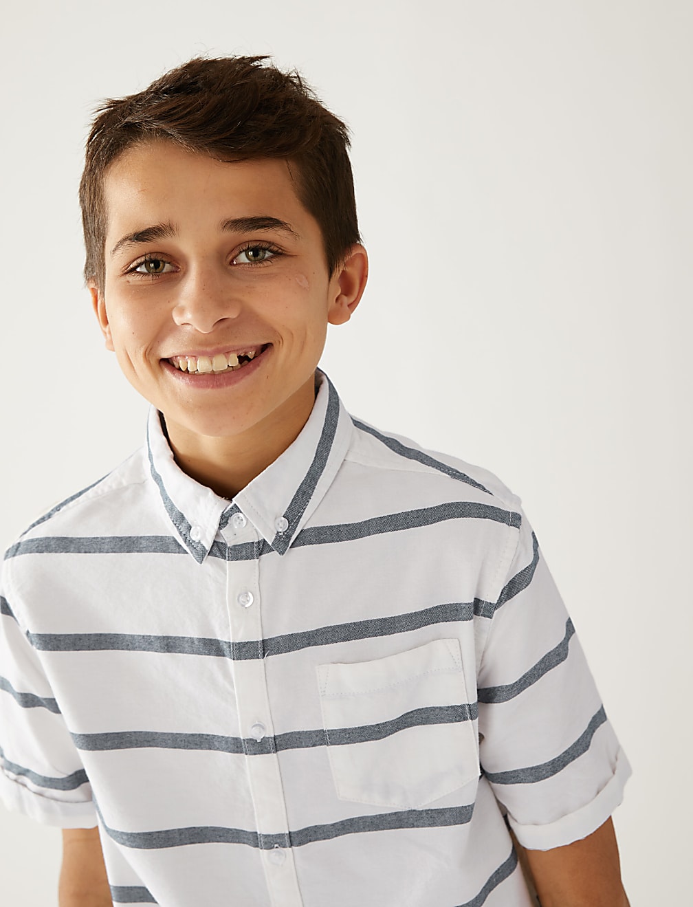 Pure Cotton Striped Shirt