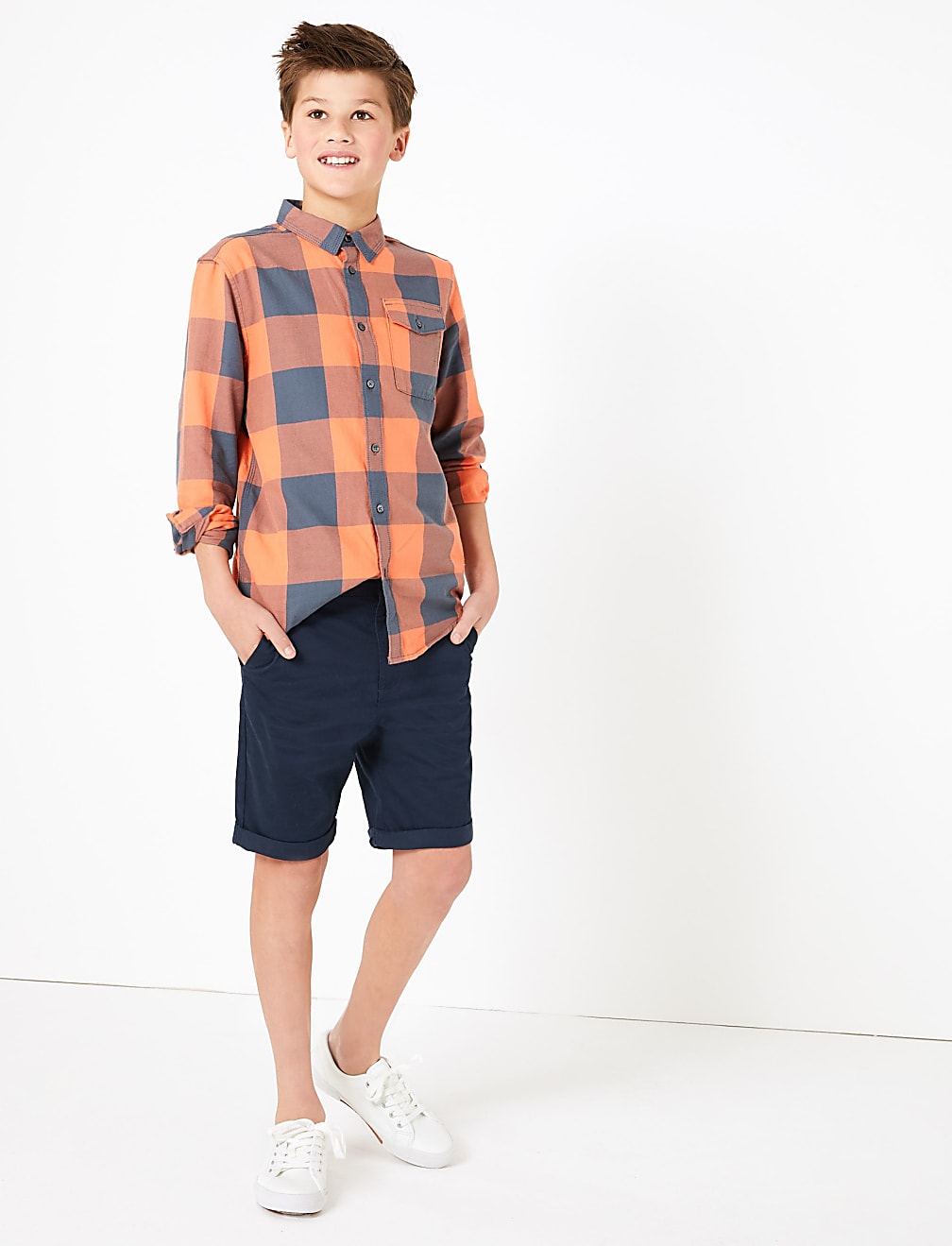 Cotton Chino Shorts