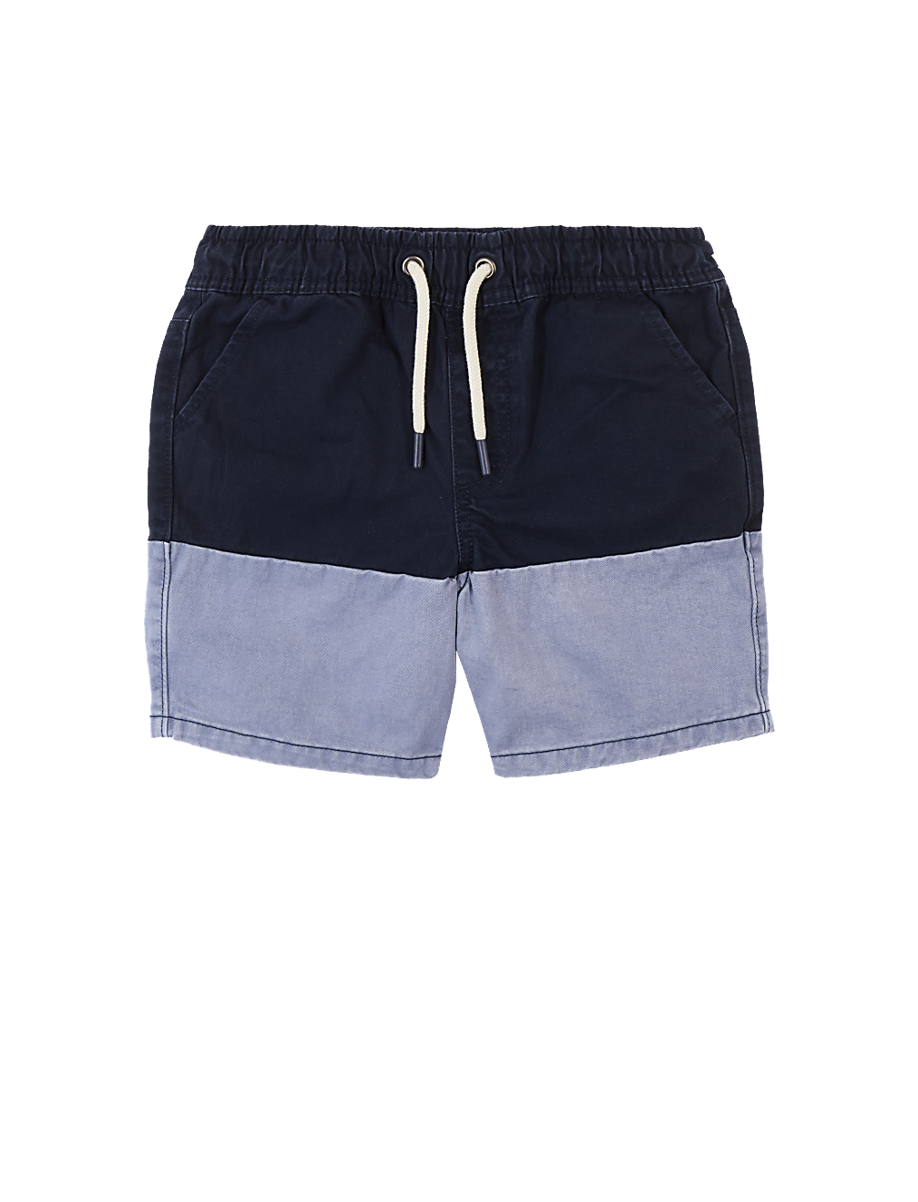 Pure Cotton Colourblock Shorts (6-16 Yrs)
