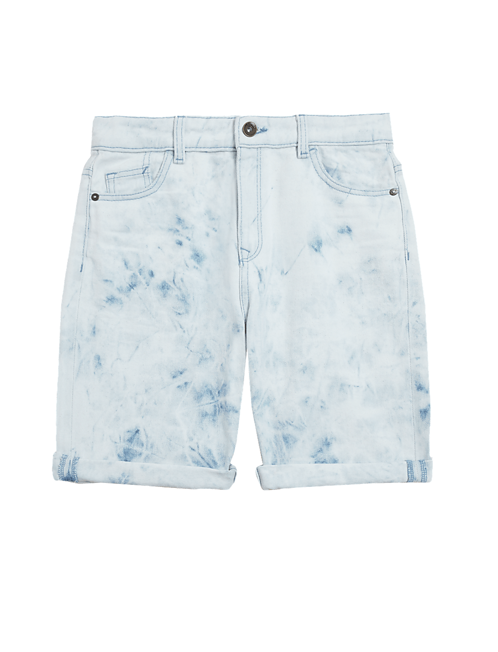 Denim Tie Dye Shorts (6-16 Yrs)