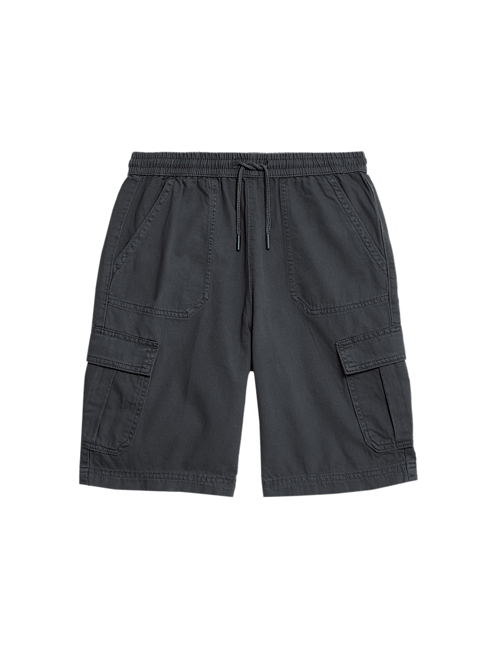 Pure Cotton Cargo Shorts (6-16 Yrs)