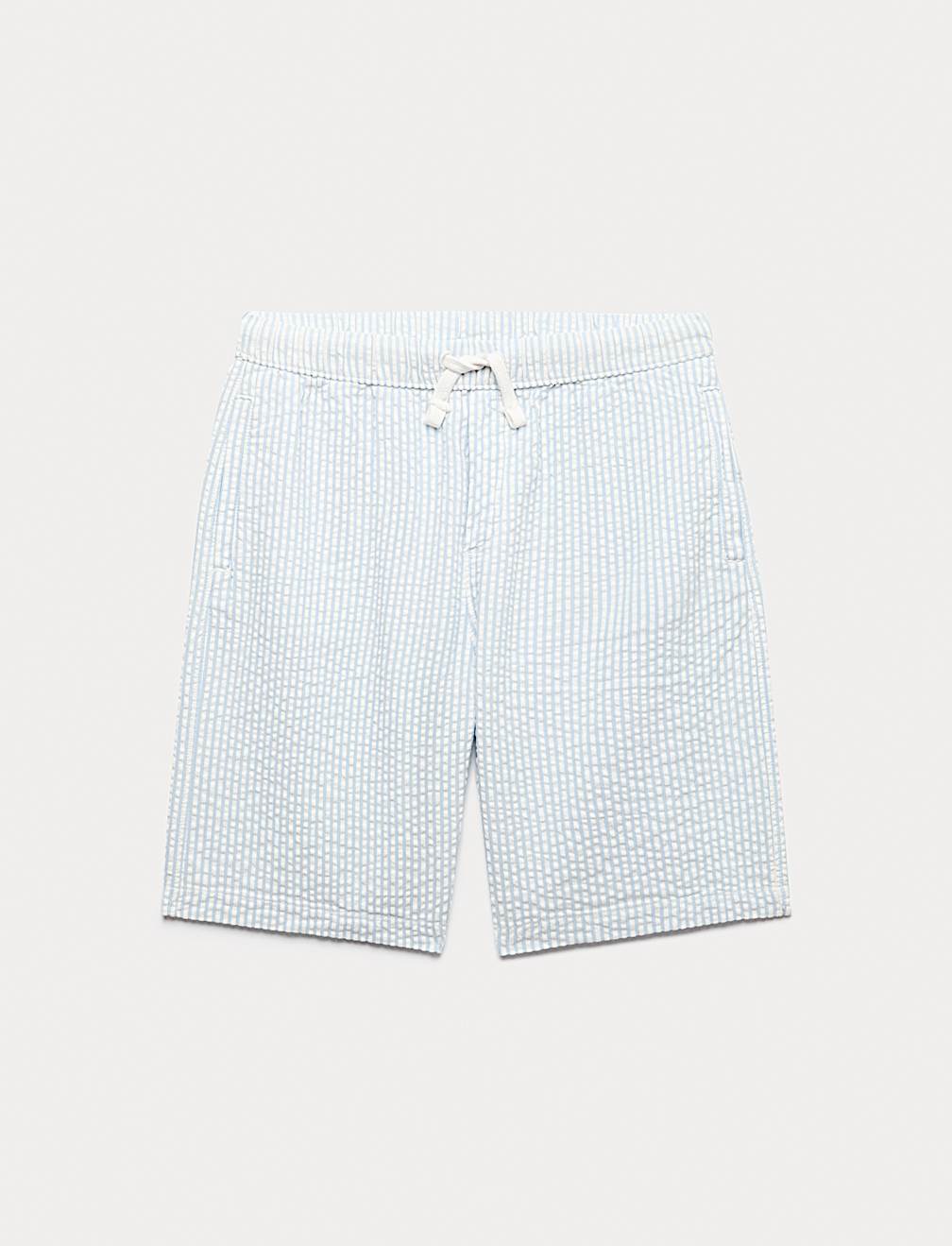 Pure Cotton Striped Shorts (6-16 Yrs)