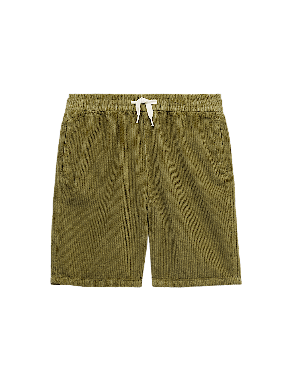 Pure Cotton Corduroy Shorts (6-16 Yrs)