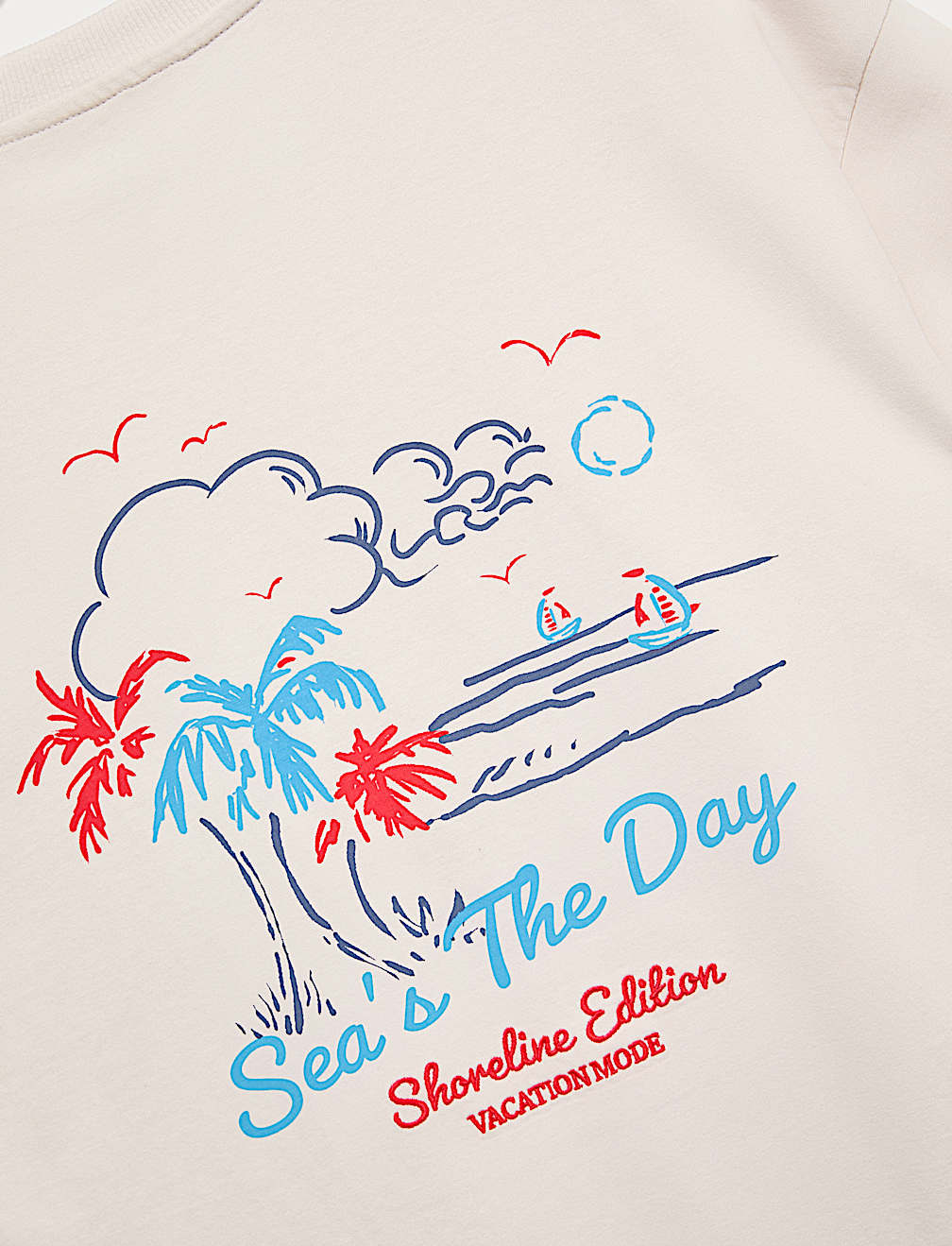 Pure Cotton Graphic T-Shirt (6-16 Yrs)