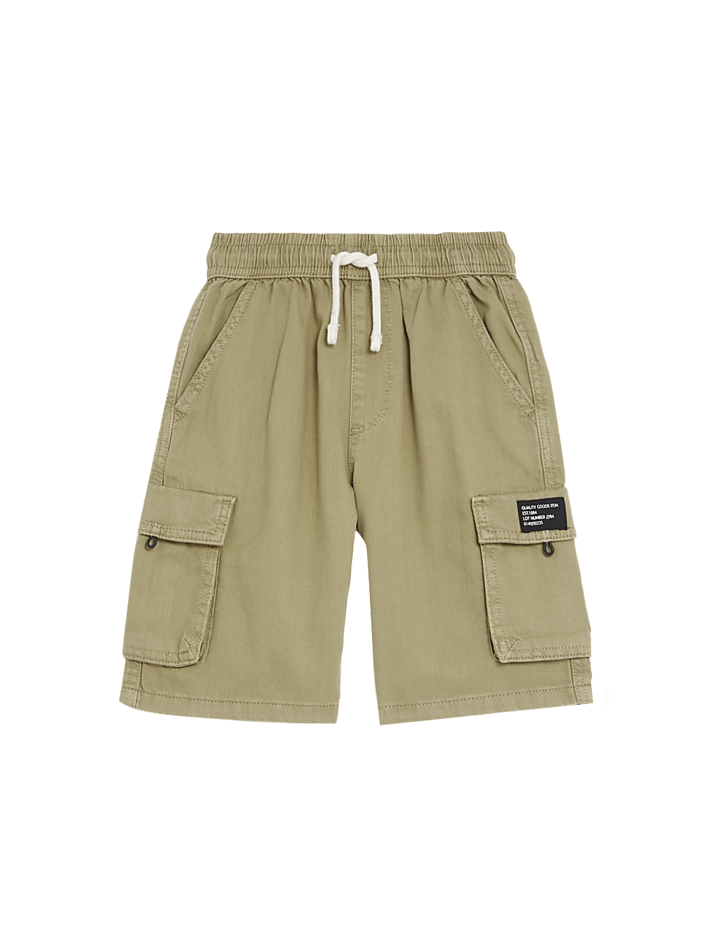 Pure Cotton Cargo Shorts