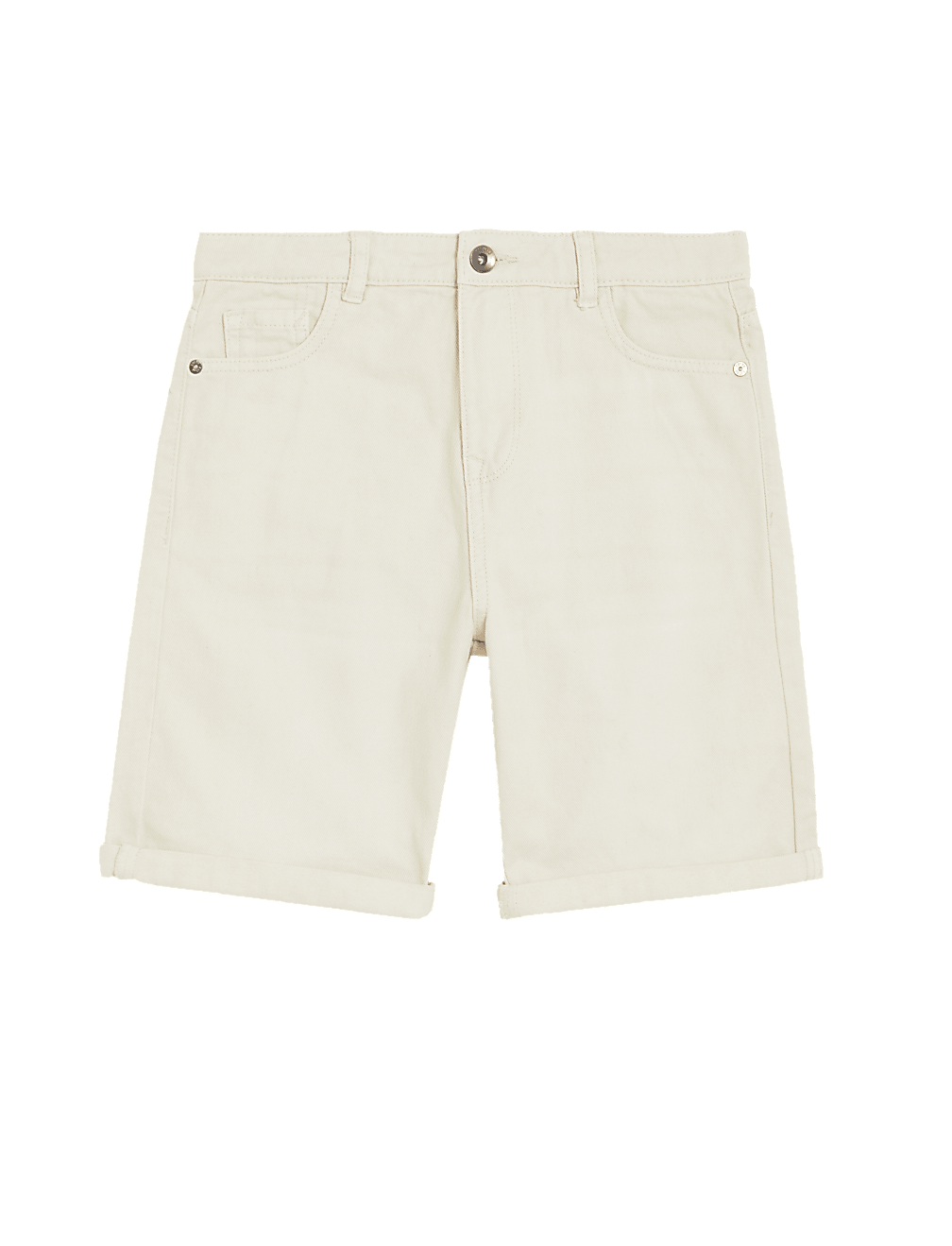 Pure Cotton Denim Shorts