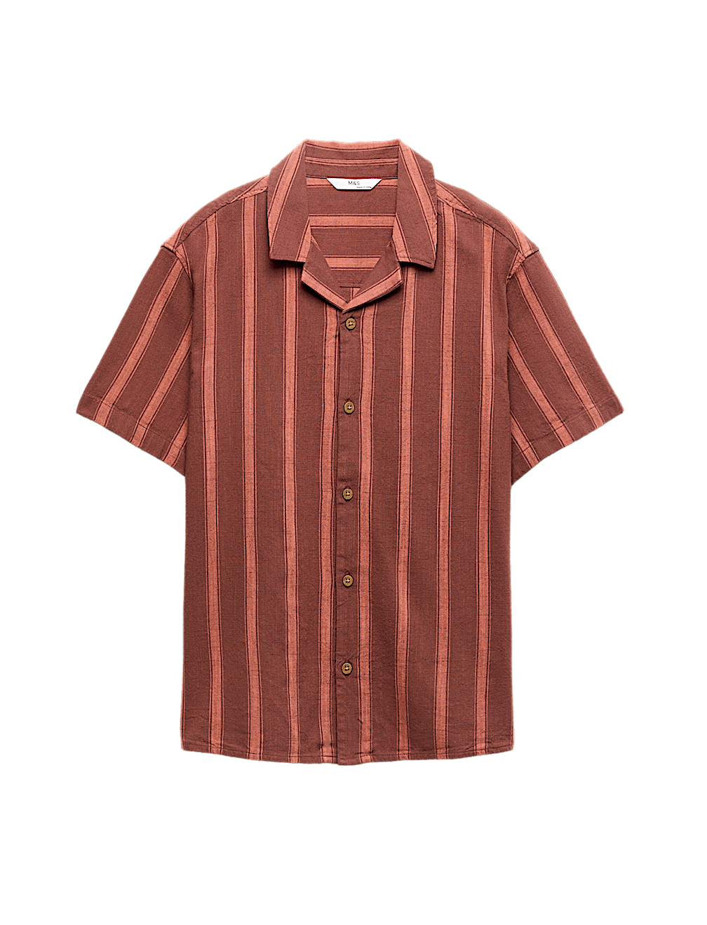Cotton Rich Striped Shirt (6-16 Yrs)