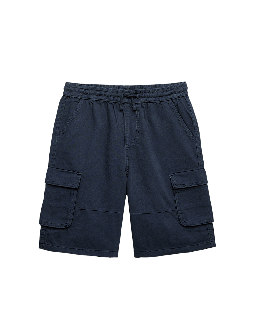 Pure Cotton Cargo Shorts (6-16 Yrs)