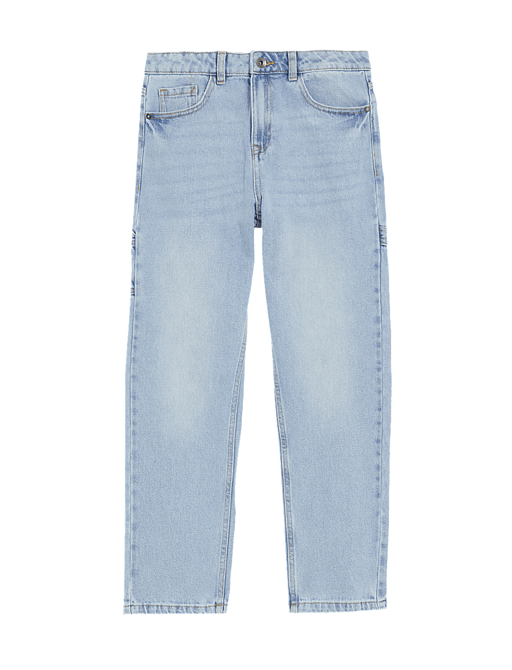 Relaxed Pure Cotton Jeans
