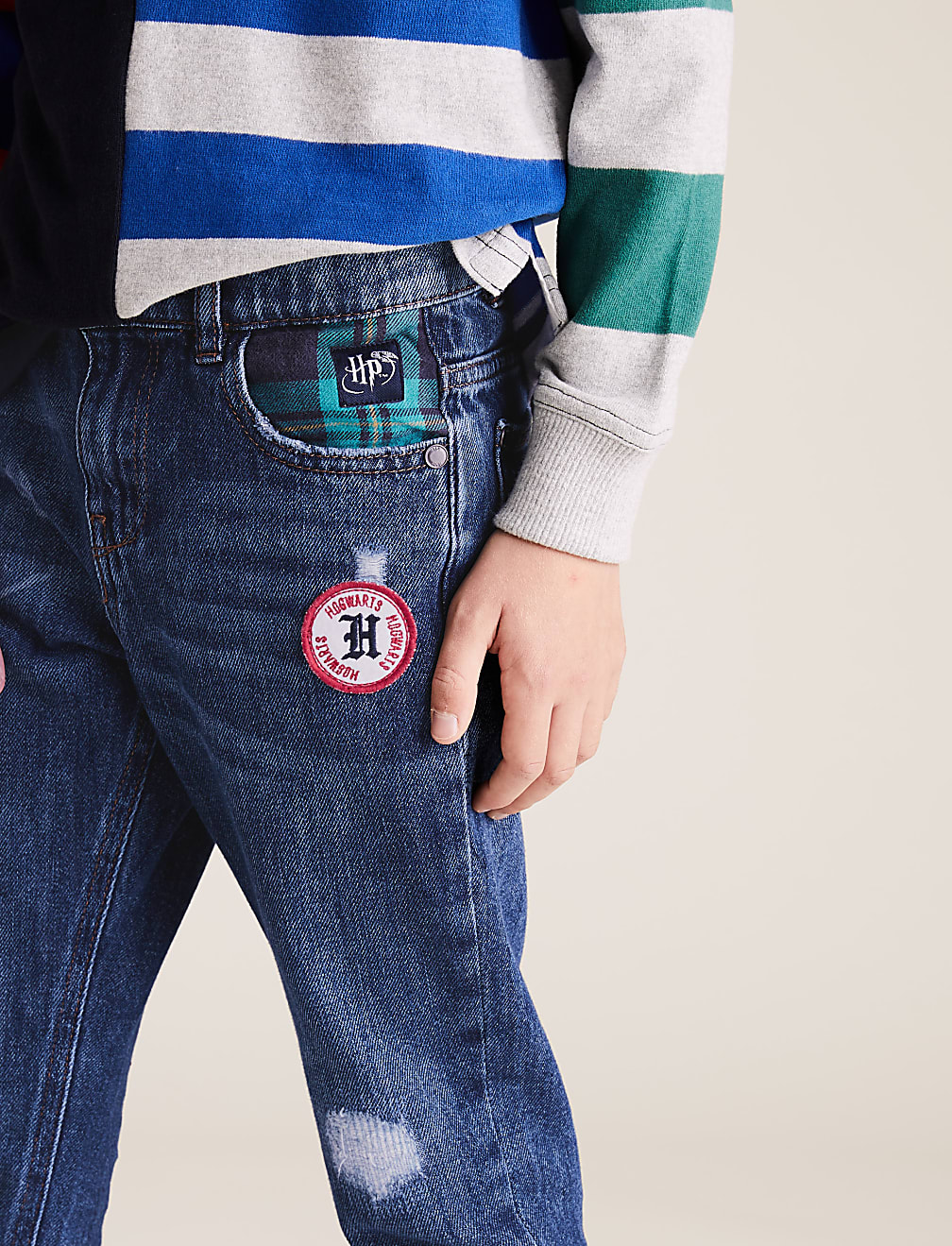 Harry Potter™ Pure Cotton Regular Jeans (6-16 Yrs)