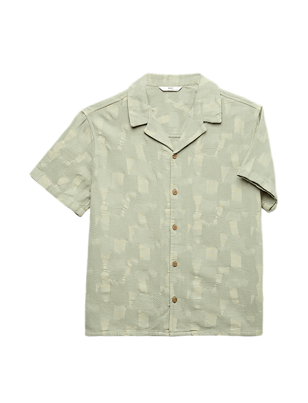 Pure Cotton Textured Shirt (6-16 Yrs)