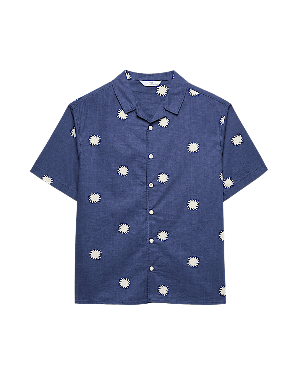 Pure Cotton Sun Print Shirt (6-16 Yrs)