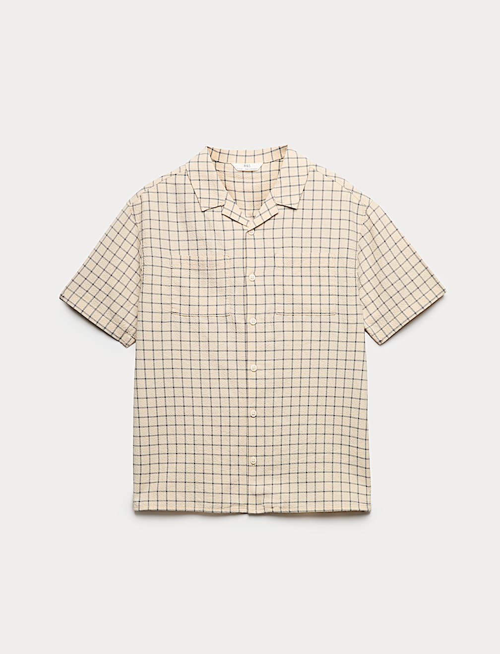 Cotton Rich Micro Check Shirt (6-16 Yrs)