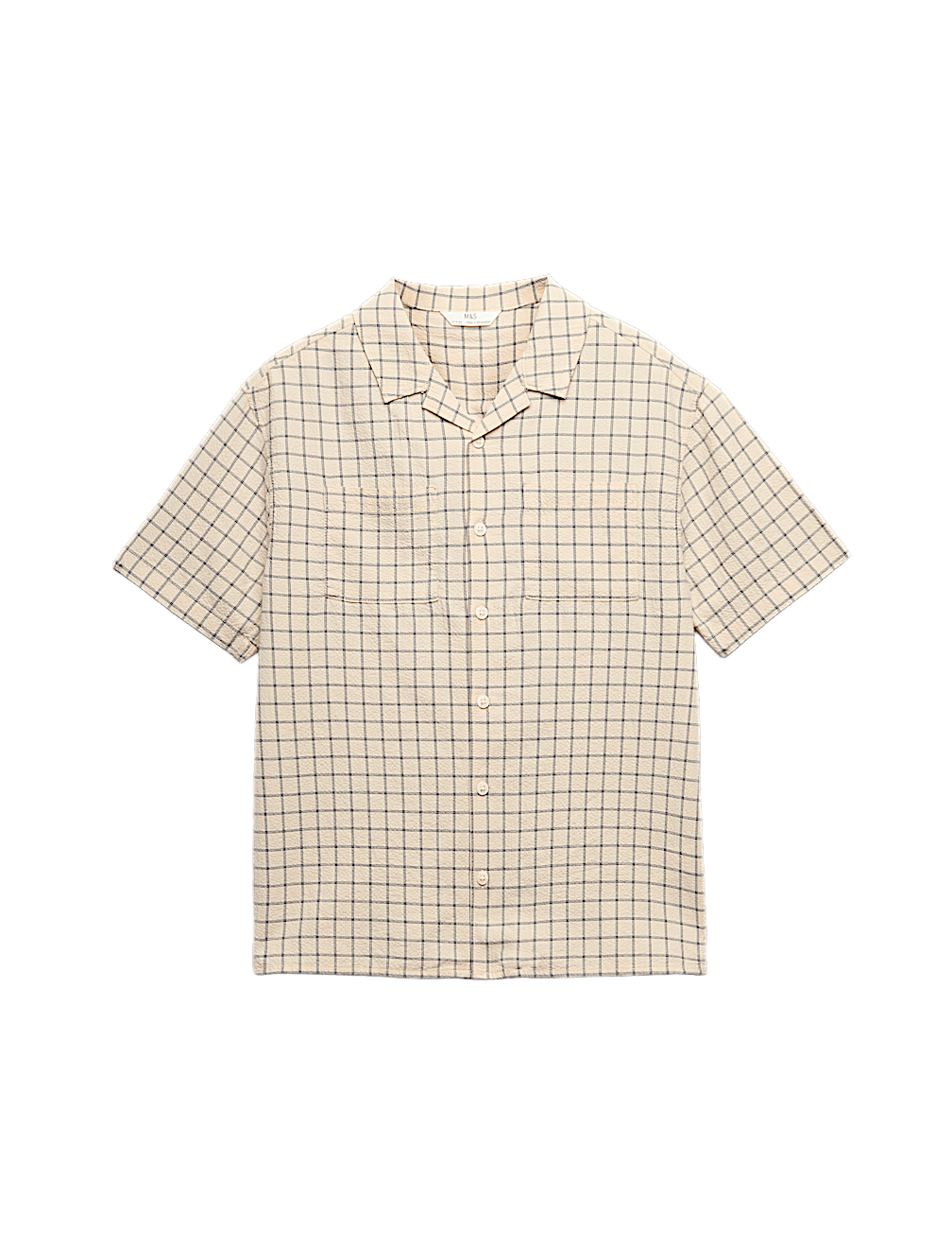 Cotton Rich Micro Check Shirt (6-16 Yrs)