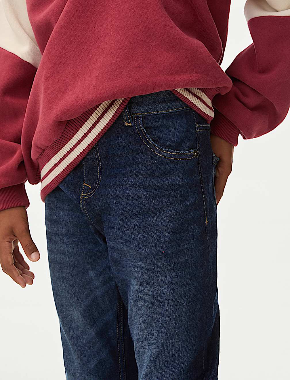 The Jones Slim Fit Cotton with Stretch Jeans (6-16 Yrs)