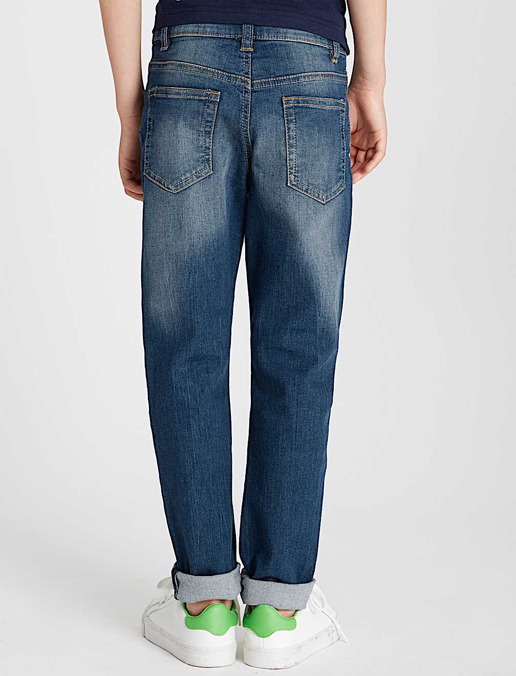 The Jones Slim Fit Cotton with Stretch Jeans (6-16 Yrs)
