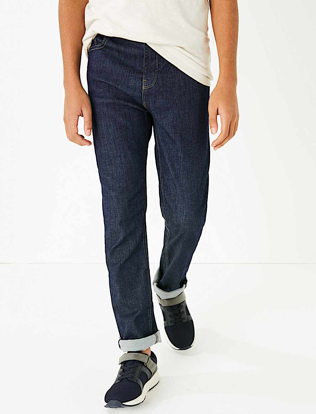 The Jones Slim Fit Cotton with Stretch Jeans (6-16 Yrs)