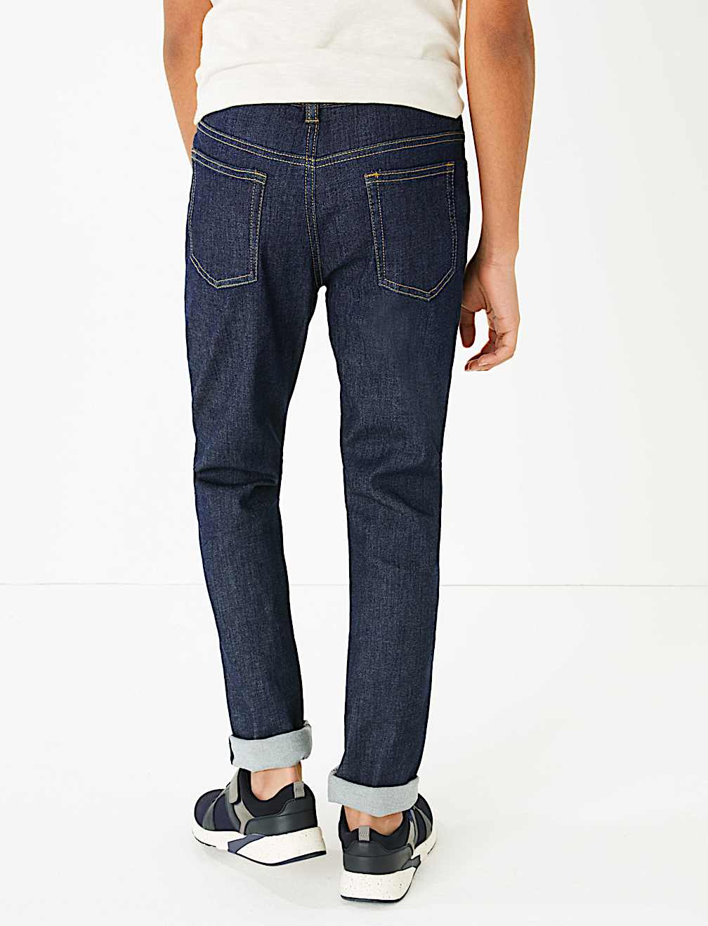 The Jones Slim Fit Cotton with Stretch Jeans (6-16 Yrs)