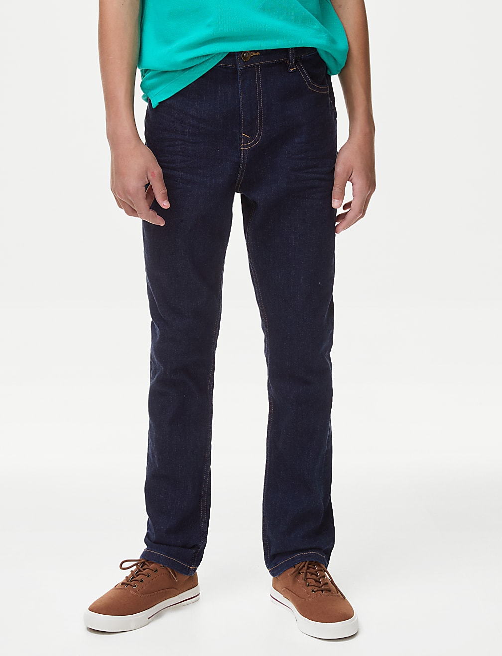 The Jones Straight Fit Cotton with Stretch Jeans (6-16 Yrs)