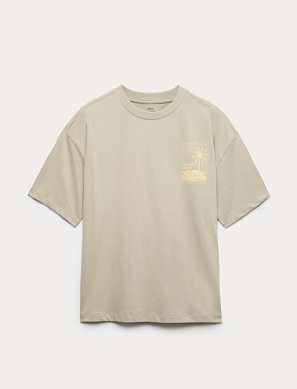 Pure Cotton Graphic T-Shirt (6-16 Yrs)