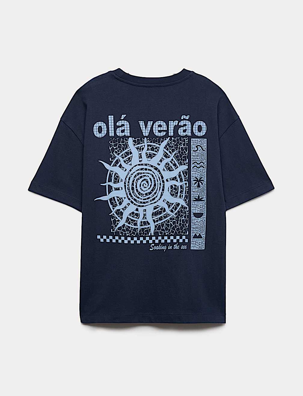Pure Cotton Graphic Sun T-Shirt (6-16 Yrs)