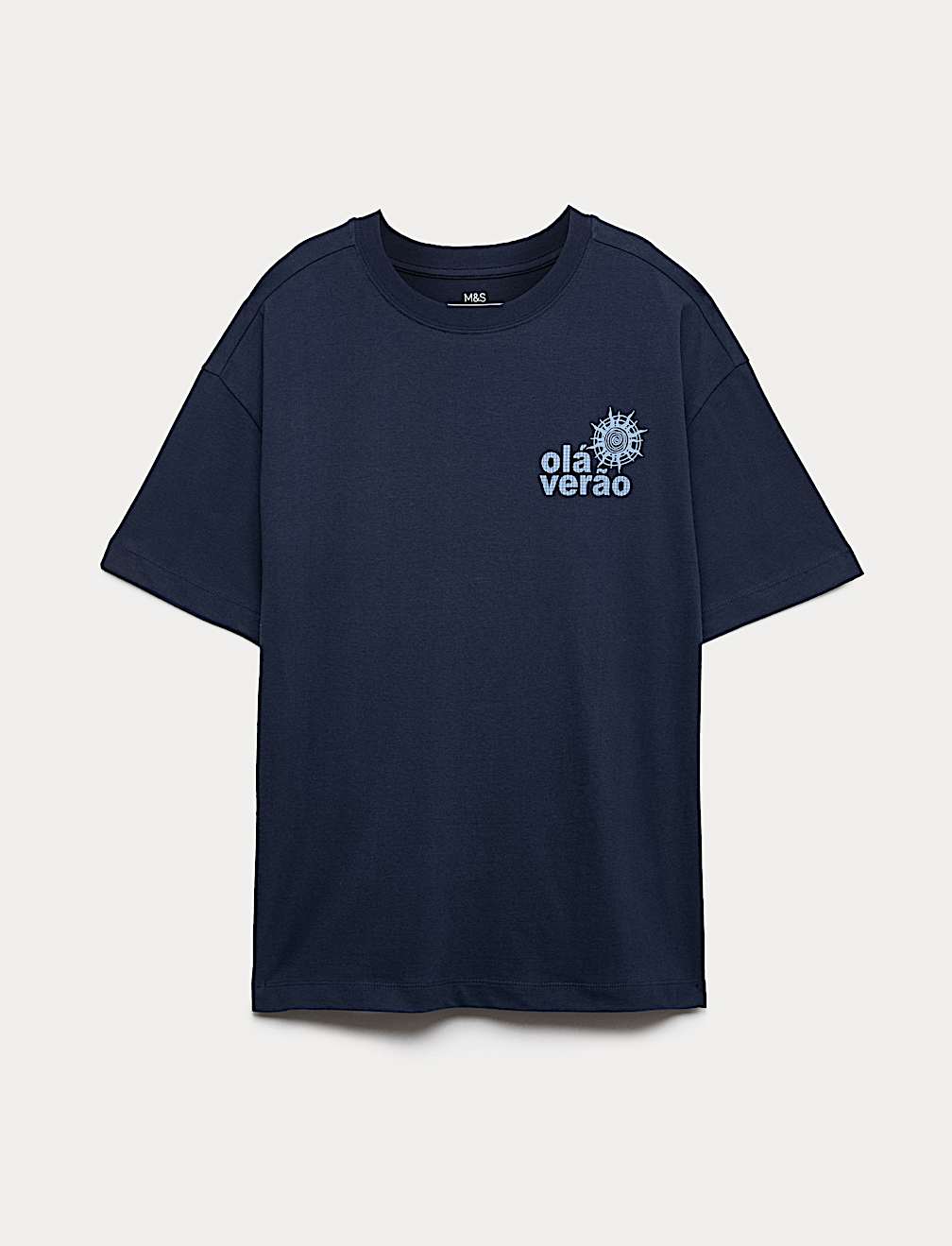 Pure Cotton Graphic Sun T-Shirt (6-16 Yrs)