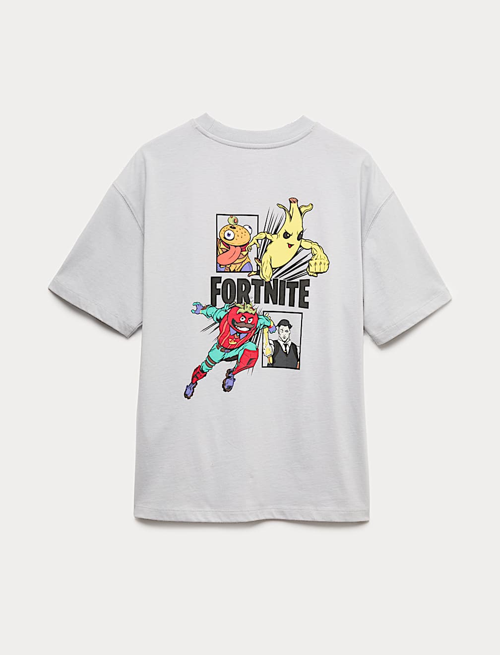 Pure Cotton Fortnite&trade; Graphic T-Shirt (6-16 Yrs)