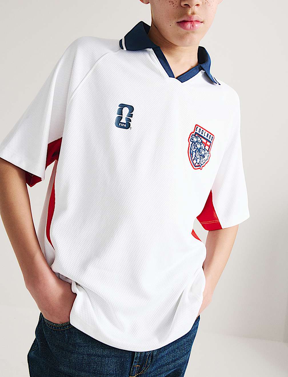 FIFA World Cup 26&trade; England Football T-Shirt (2-16 Yrs)
