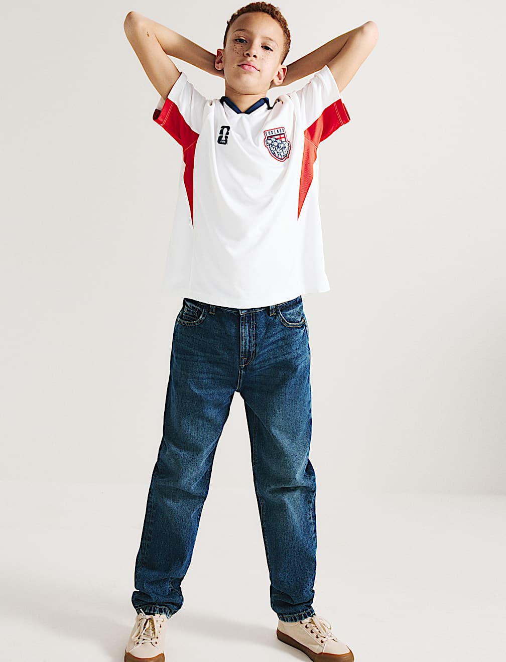 FIFA World Cup 26&trade; England Football T-Shirt (2-16 Yrs)