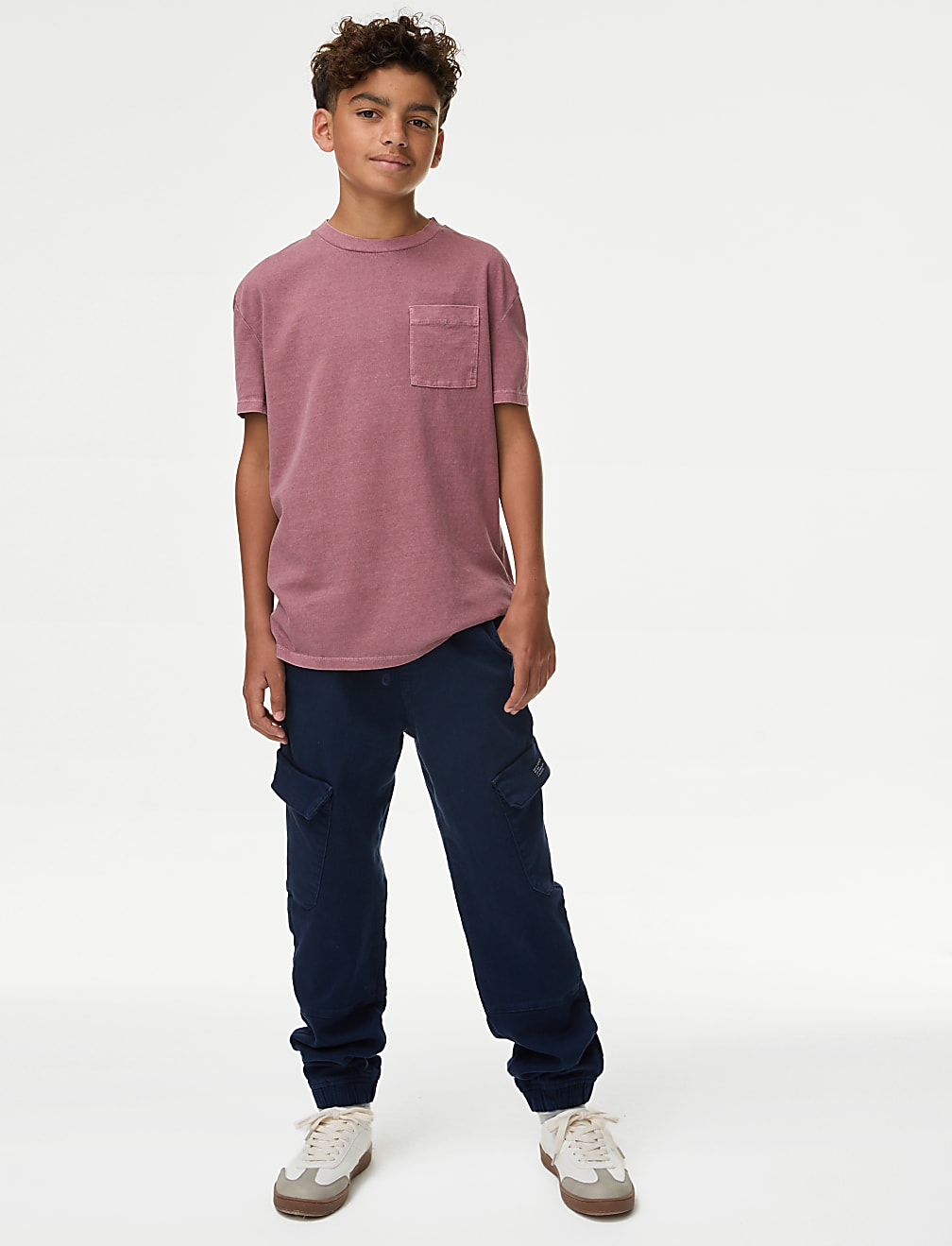 Cotton Rich Cargo Trousers (6-16 Yrs)