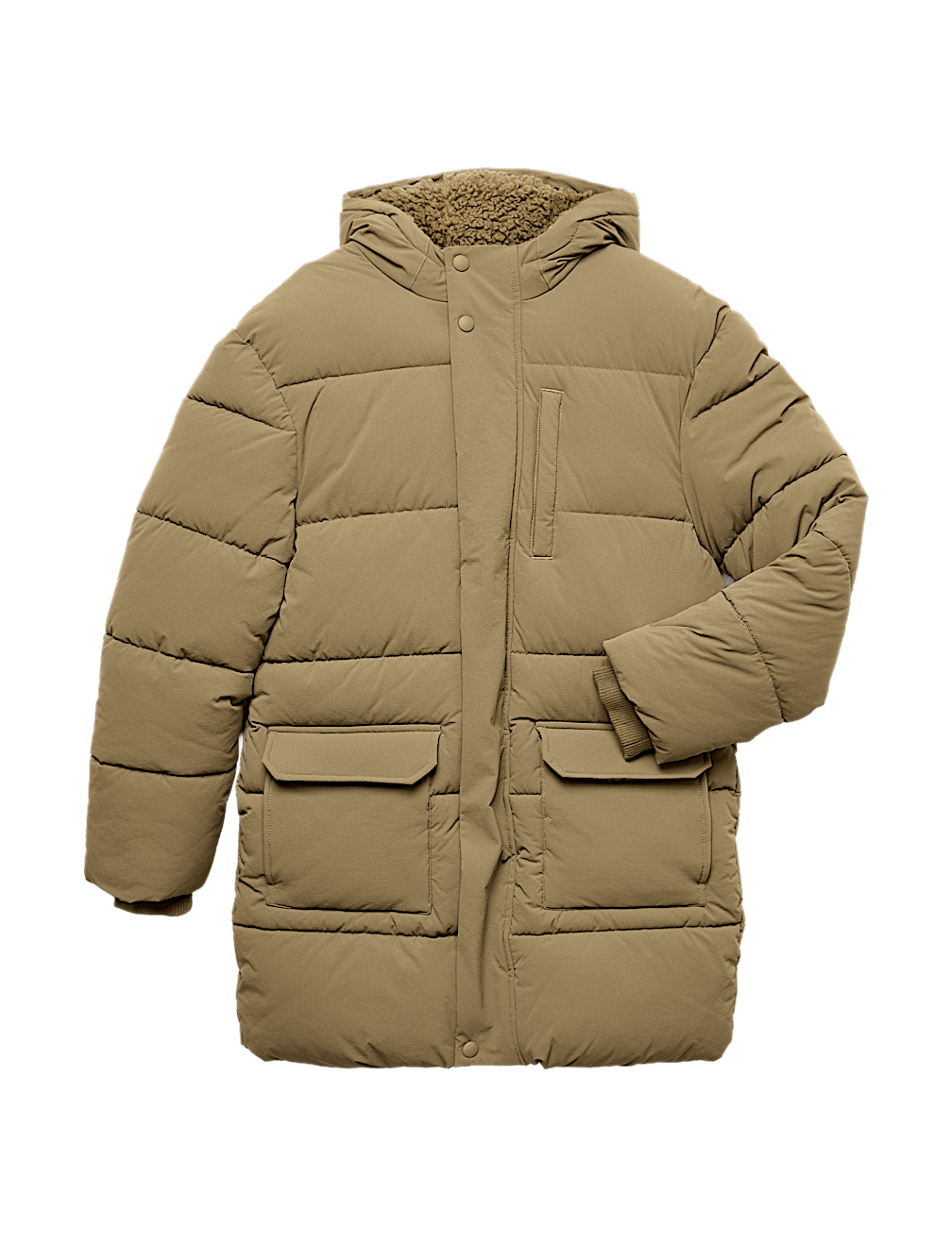 Stormwear Hooded Padded Longline Coat