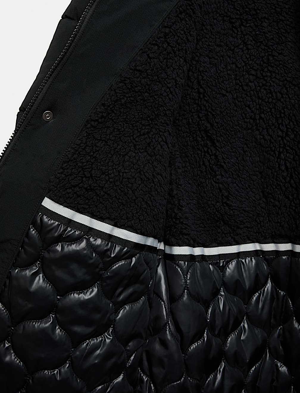 Stormwear Hooded Padded Longline Coat