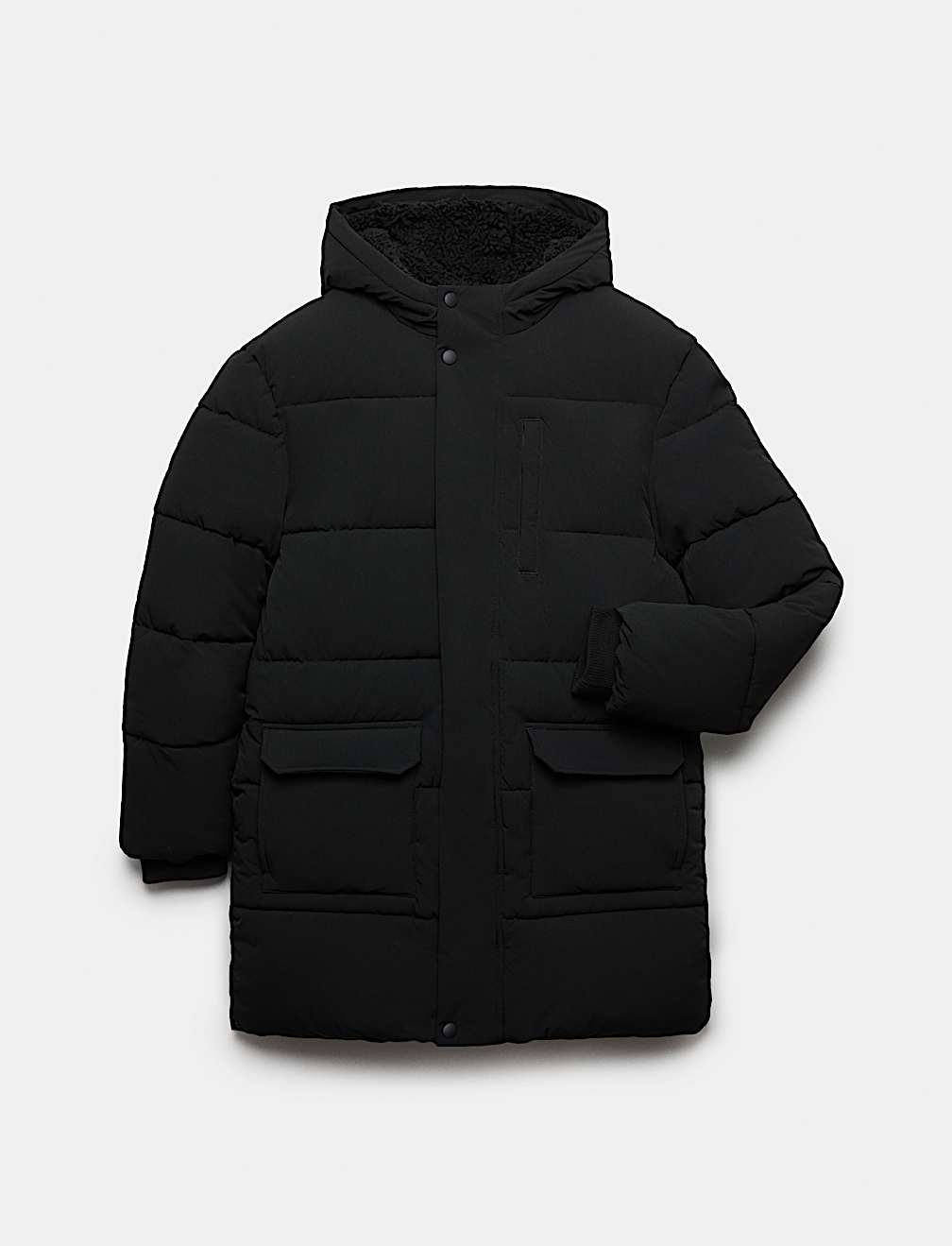 Stormwear Hooded Padded Longline Coat