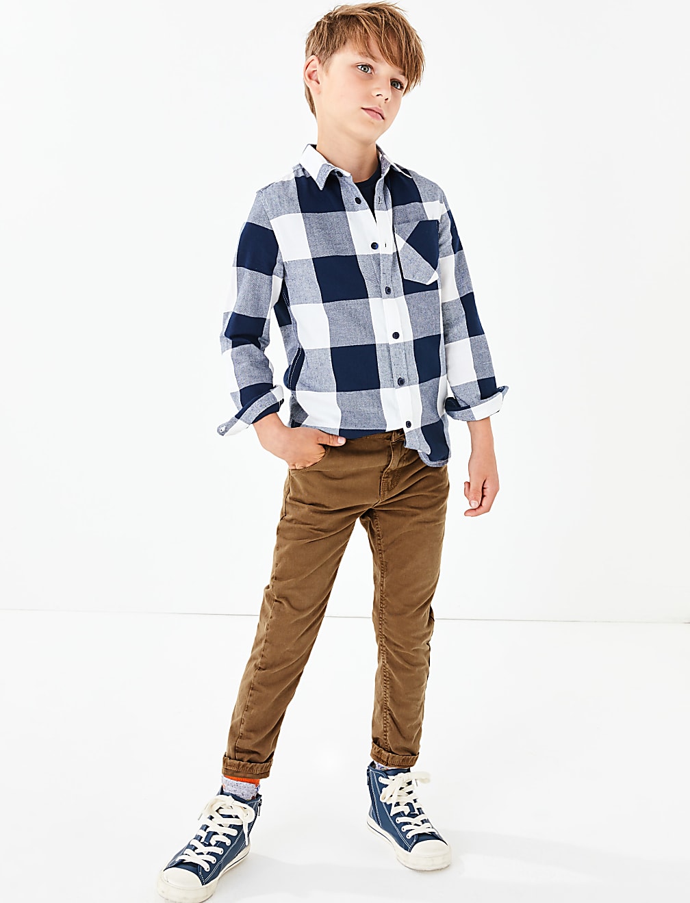Pure Cotton Chinos