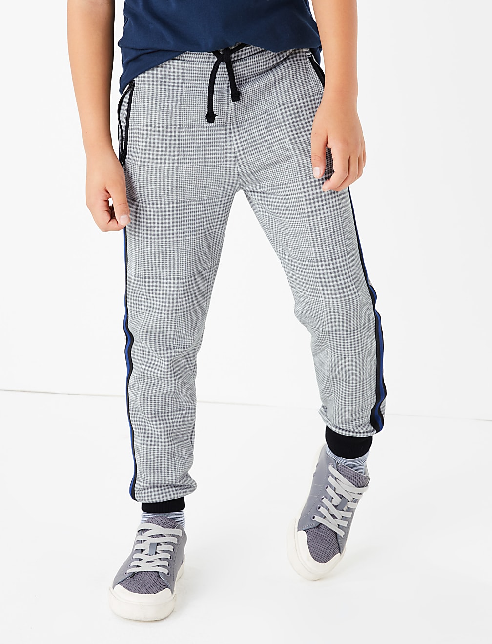 Checked Joggers (3-16 Years)