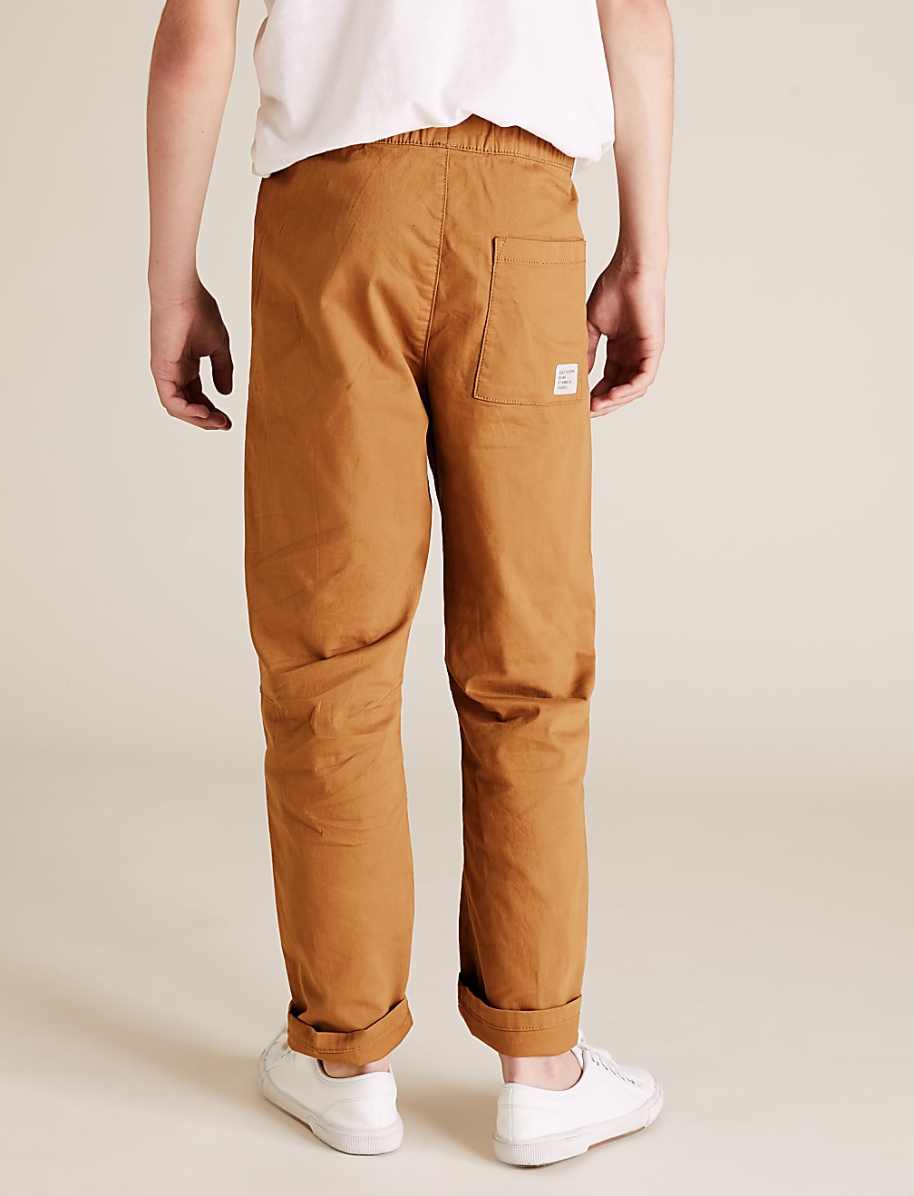 Cotton Rich Buckle Cargo Trousers (6-16 Yrs)